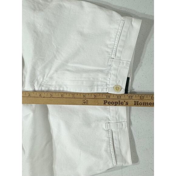Lauren Ralph Lauren Womens Capris Size 4 (26x21.5) White Wide Leg High Rise - Picture 7 of 7